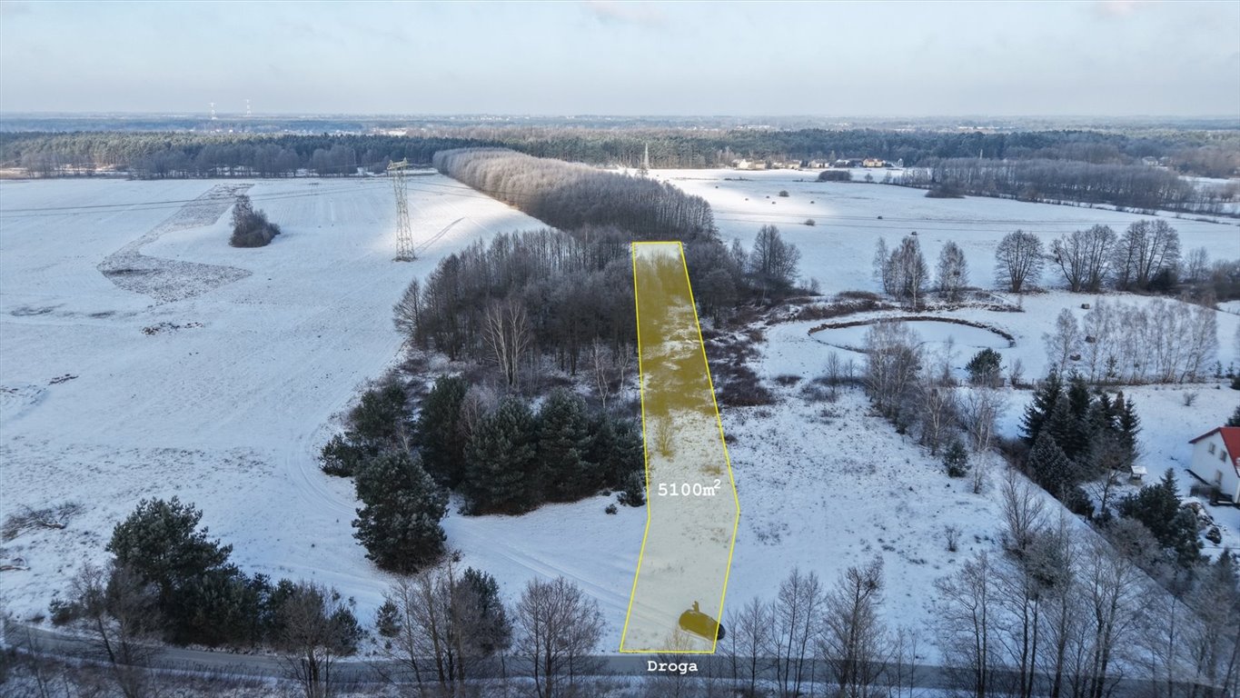 Duża działka 5100 m² z mediami i warunkami zabudowy Radziwiłka  5 100m2 Foto 1