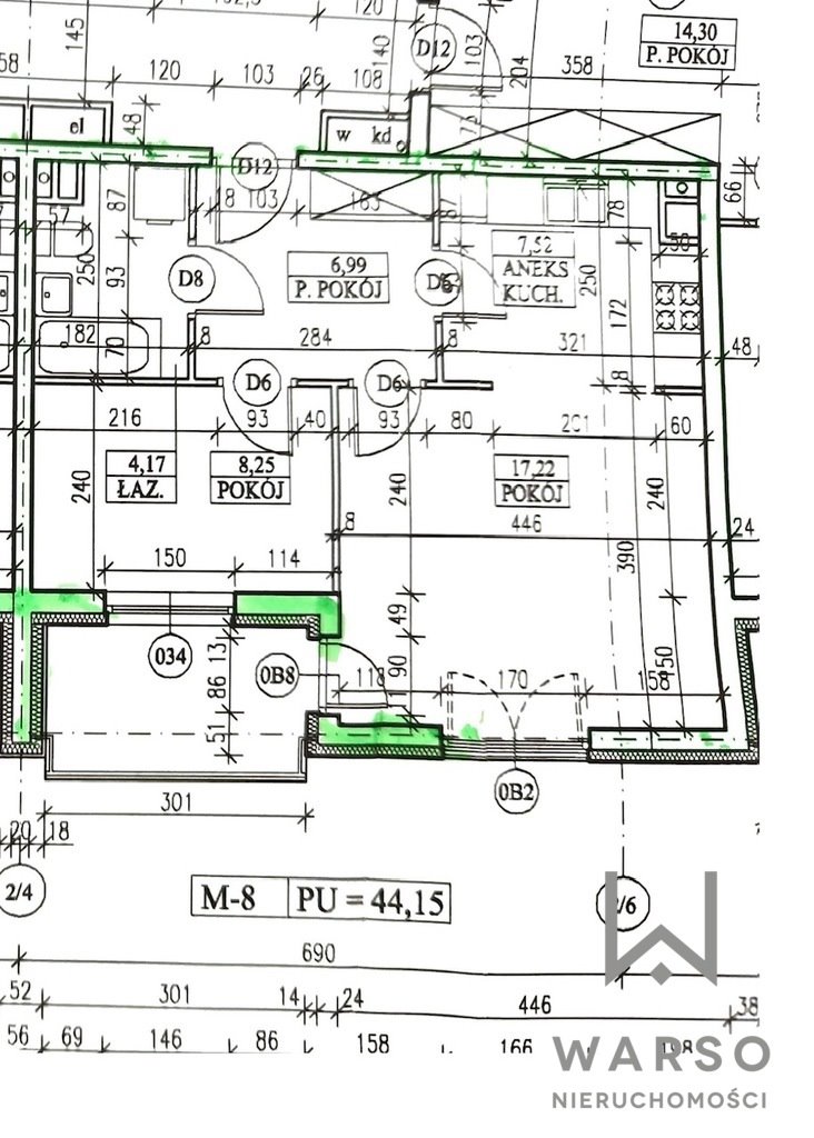 Mieszkanie dwupokojowe na sprzedaż Warszawa, Praga-Południe, Grochów, Terespolska  45m2 Foto 15