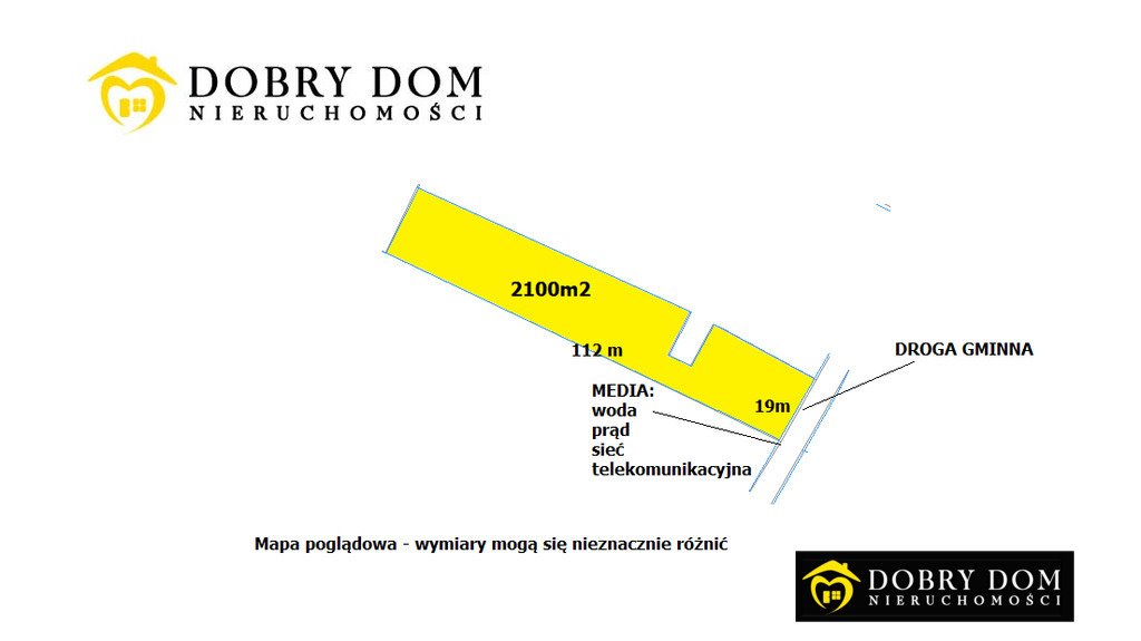 Działka budowlana na sprzedaż Płoskie  2 100m2 Foto 1