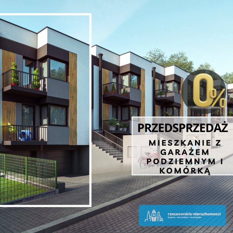 Mieszkanie trzypokojowe na sprzedaż Rzeszów, Staroniwa, Staroniwska  67m2 Foto 1