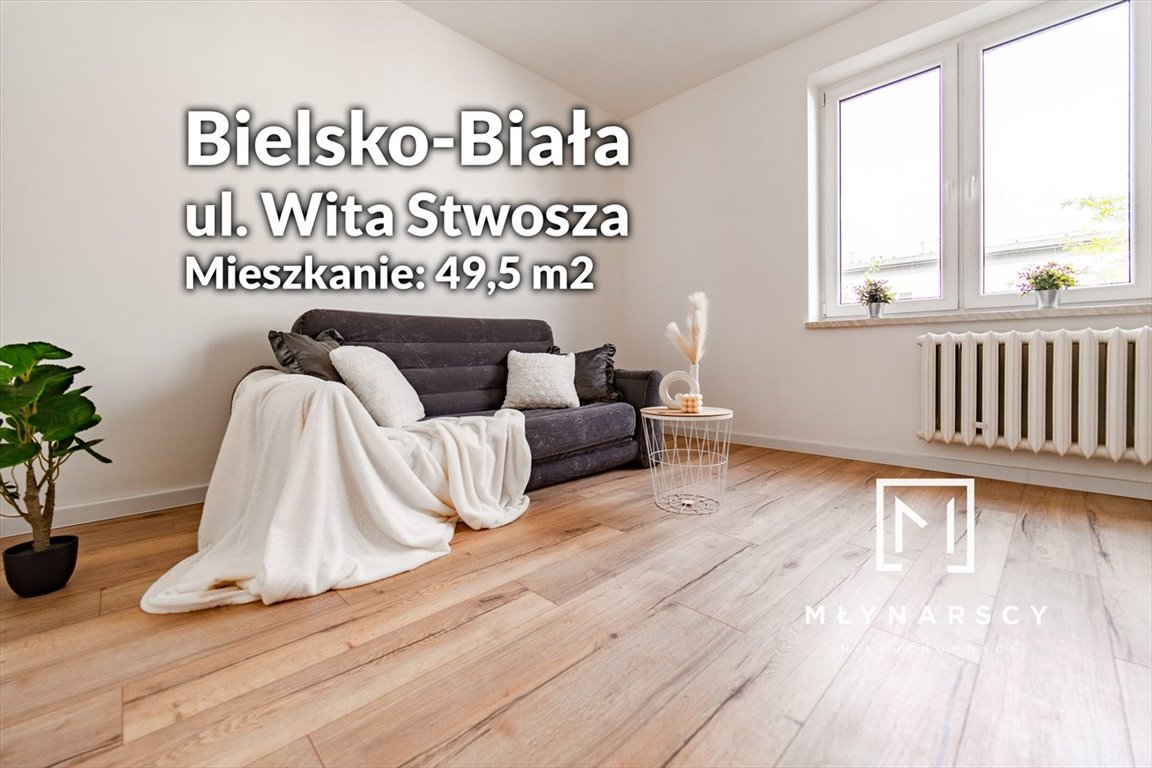 Mieszkanie dwupokojowe na sprzedaż Bielsko-Biała, Dolne Przedmieście  50m2 Foto 3