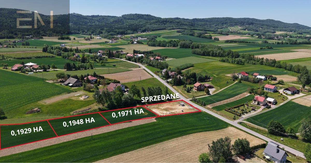 Na sprzedaż działki budowlane z warunkami zabudowy 1971 m² Markuszowa  1 971m2 Foto 1