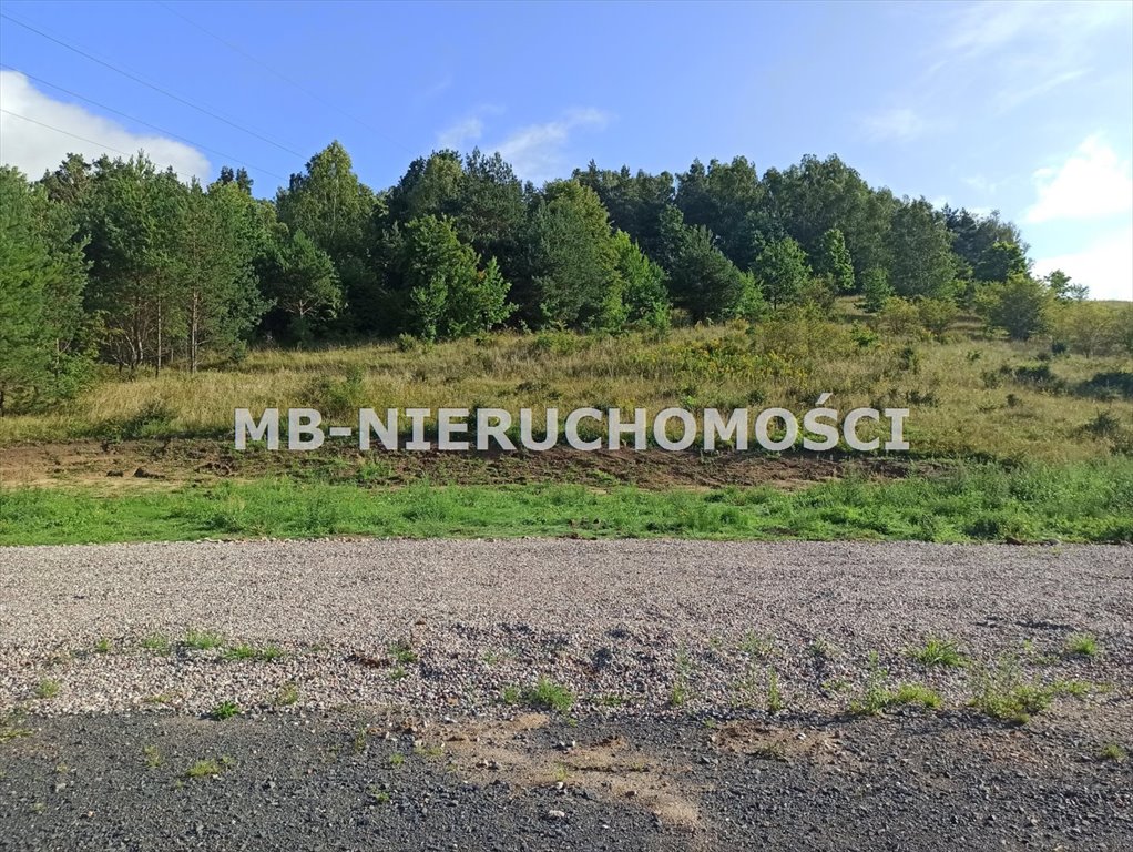 Działka budowlana 1486 m² z mediami, lasem i jeziorami Bartążek  1 486m2 Foto 1