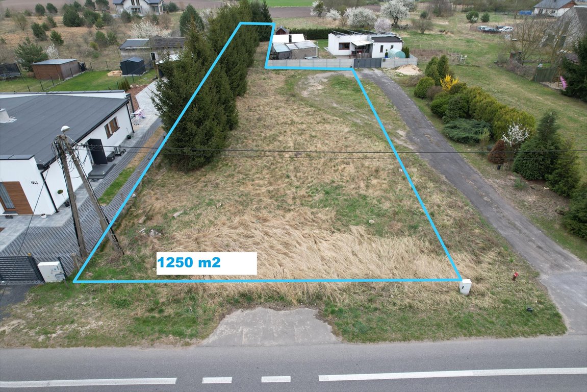 Do sprzedania działka budowlana 1250 m² z warunkami zabudowy Bartodzieje  1 250m2 Foto 1