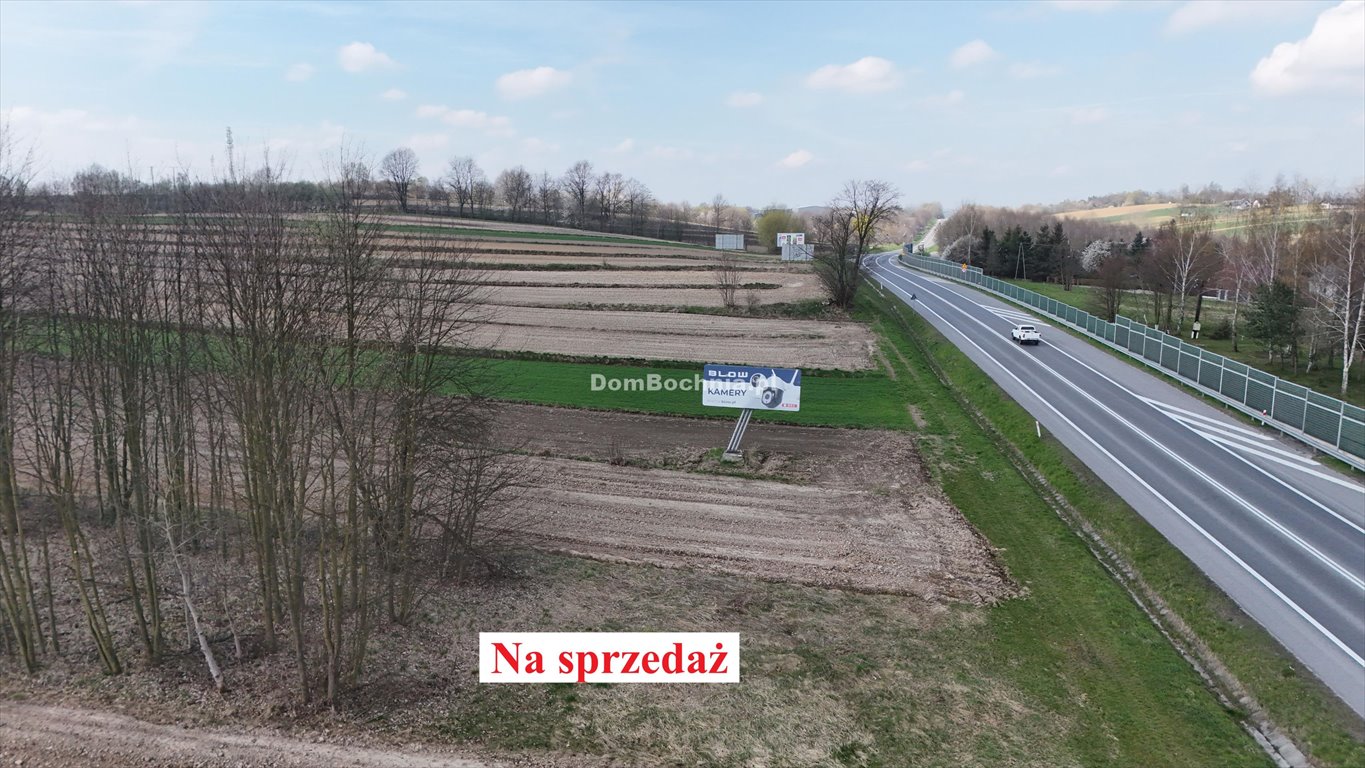 Działka pod reklamę i KRUS przy E94 w Moszczenicy Moszczenica  7 200m2 Foto 1