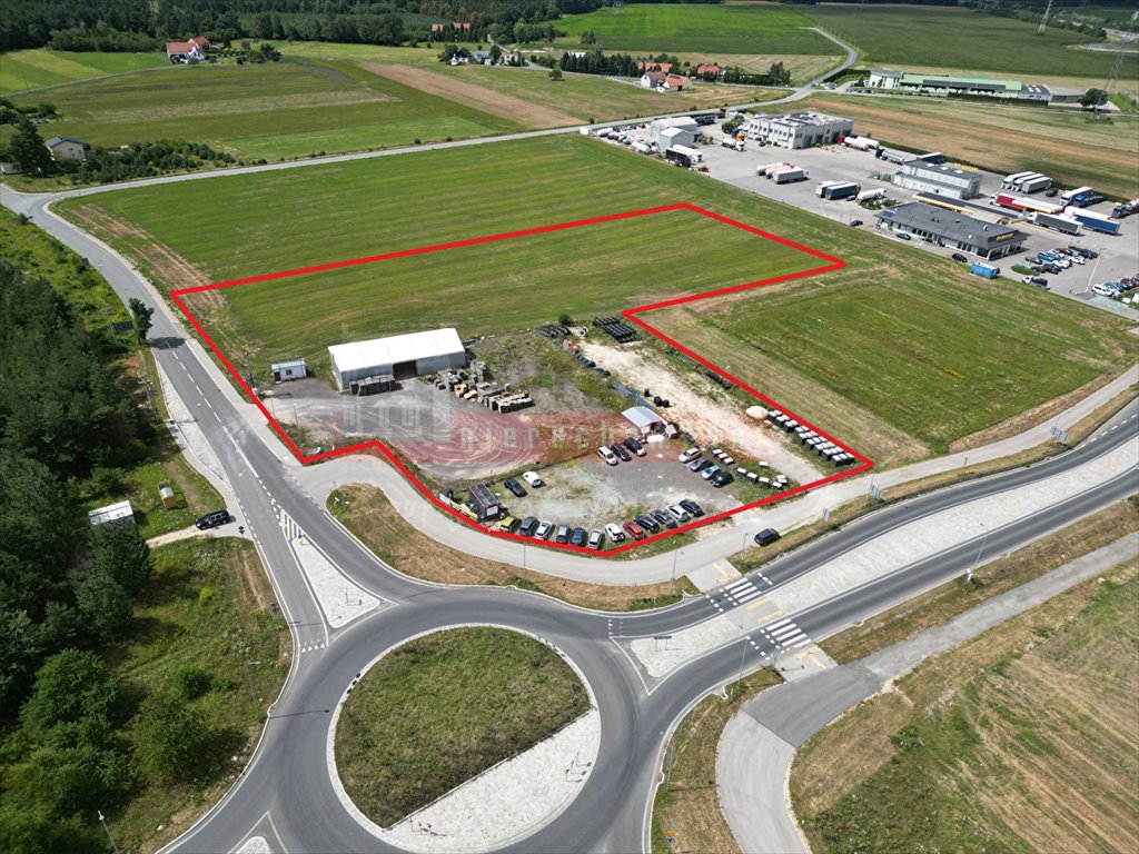 Działka inwestycyjna 14 304 m² przy drodze krajowej 45 Rogów Opolski  14 304m2 Foto 1