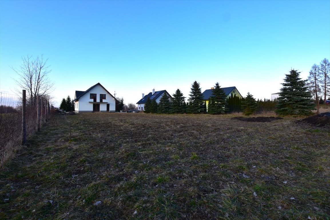 Działka 8,02 ar z widokiem, ogrodzona, media blisko Rzeszów, Podleśna  802m2 Foto 1