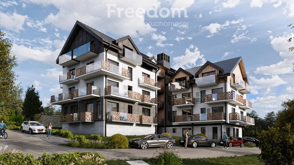 Nowoczesny apartament 35,49 m² z balkonem i widokiem na góry Szklarska Poręba, Osiedle Grottgera  35m2 Foto 1