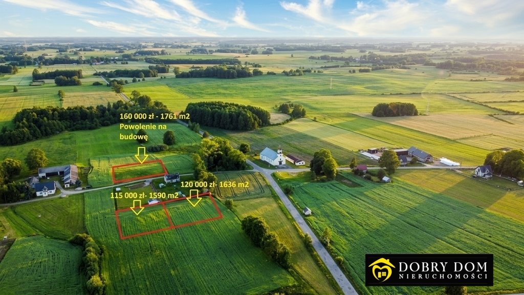 Zapraszam do zakupu działek 1636 m² i 1590 m² w Starej Chmielówce: Stara Chmielówka