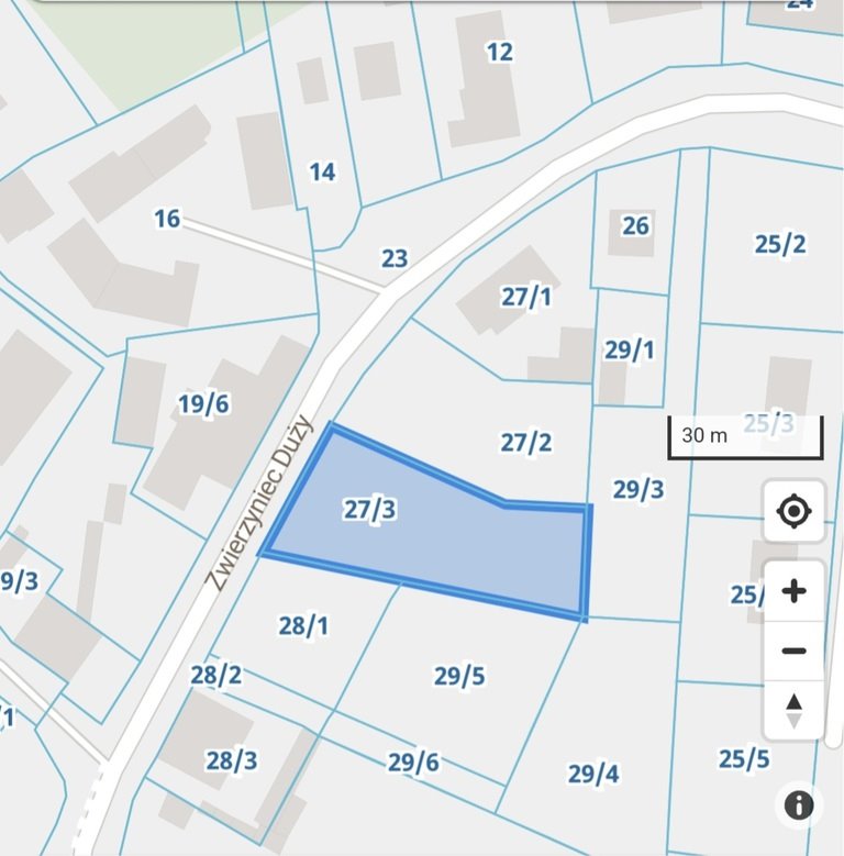 Działka inna na sprzedaż Oława, Zwierzyniec Duży  1 258m2 Foto 1