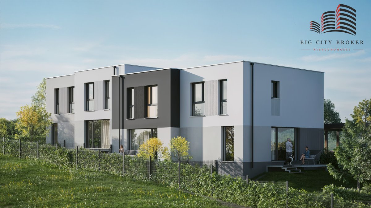 Do sprzedania dom szeregowy 87 m² z ogródkiem i 2 miejscami Lublin, Sławinek, Aleja Warszawska  87m2 Foto 1