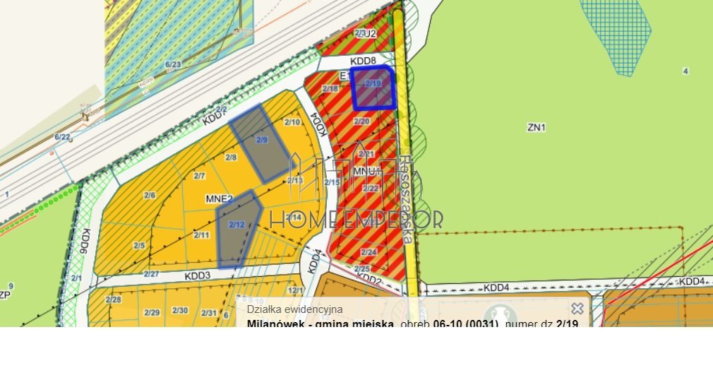 Działka budowlana na sprzedaż Milanówek, Rososzańska  1 270m2 Foto 4