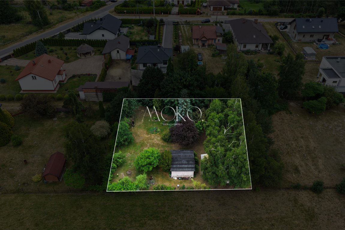 Działka 1000 m² z ogrodem i mediami w Jaktorowie - polecam! Jaktorów-Kolonia  1 000m2 Foto 1