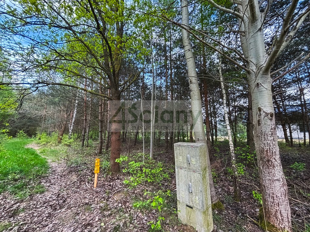 Działka budowlana 1243 m2 z prądem i gazem w Zalesiu Zalesie  1 243m2 Foto 1