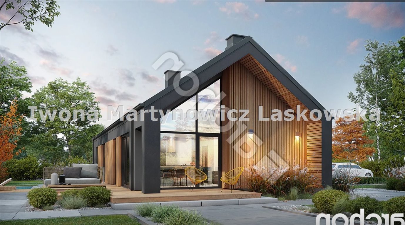 Nowoczesny dom z antresolą i piękną działką w Wińsku Wińsko  93m2 Foto 1