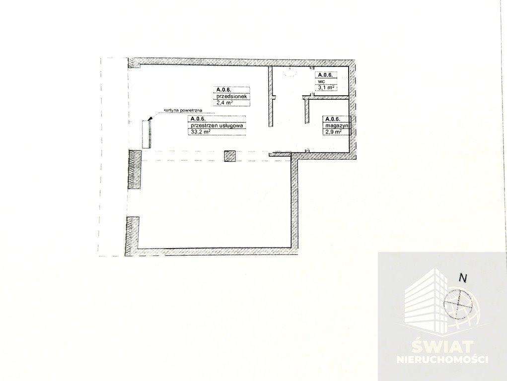 Lokal użytkowy na sprzedaż Szczecin, Gumieńce  42m2 Foto 5
