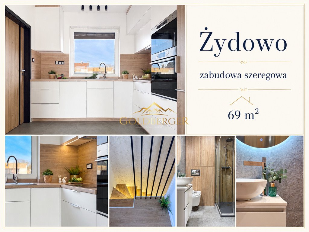 Nowoczesny dom 69 m² z tarasem i parkingiem zapraszam Żydowo, Przecławska  69m2 Foto 1