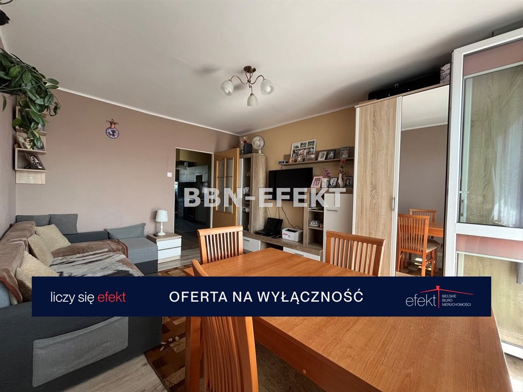 Mieszkanie trzypokojowe na sprzedaż Bielsko-Biała, Osiedle Złote Łany  50m2 Foto 2