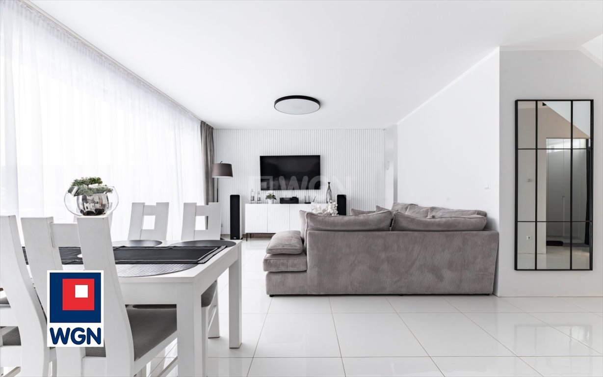 Nowoczesny dom bliźniak 121,86 m2 z garażem i ogrodem gowino, Krokusowa  122m2 Foto 1