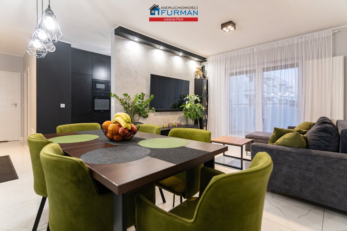 Nowoczesne 2-pokojowe mieszkanie z balkonem, garażem i wysokim standardem Piła, Zamość  51m2 Foto 1