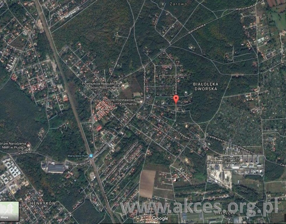 Działka leśna 2101 m² z możliwością połączenia w Warszawie Warszawa, Białołęka, Białołęka Dworska  2 101m2 Foto 1