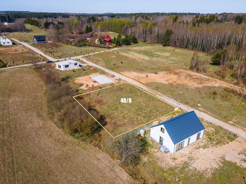 Działka pod dom jednorodzinny w Różnowie – 1219 m² Różnowo  1 219m2 Foto 1