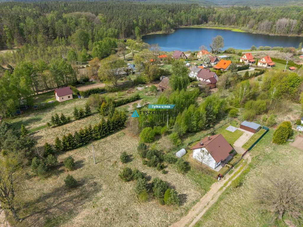 Urokliwa działka 2587 m² z projektem domu, blisko jezior Gałęzów  2 587m2 Foto 1