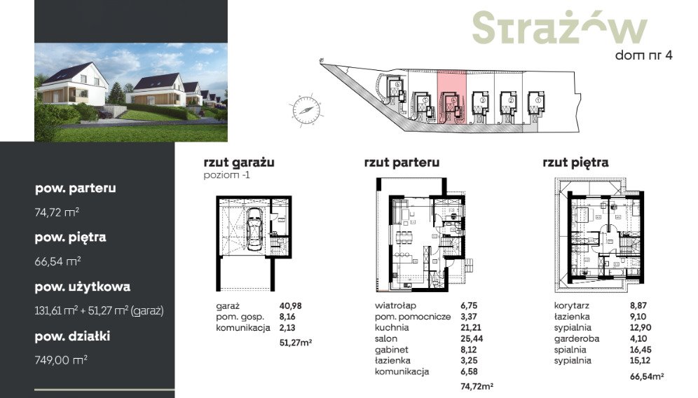 Dom na sprzedaż Strażów, straa  183m2 Foto 2