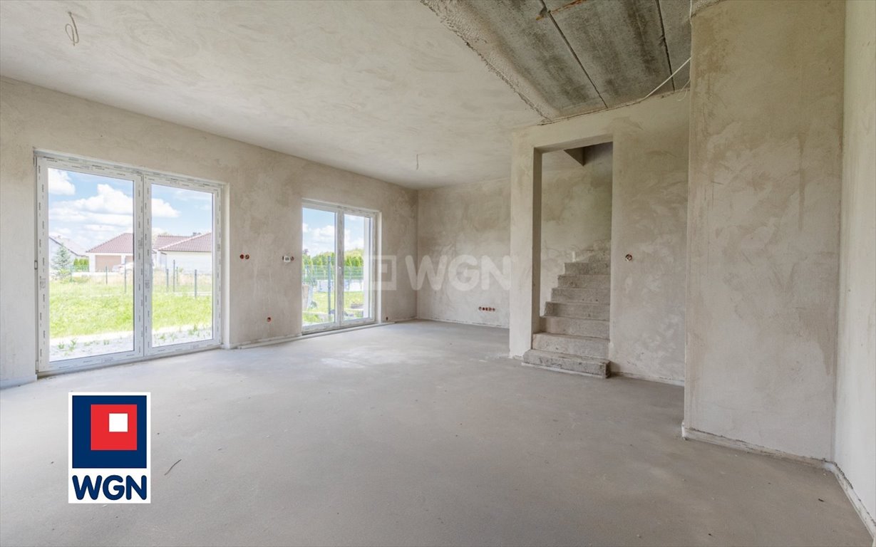 Nowoczesny dom bliźniaczy 103 m2 z tarasem i ogrodem Trzek, Trzek, Lipowa  103m2 Foto 1