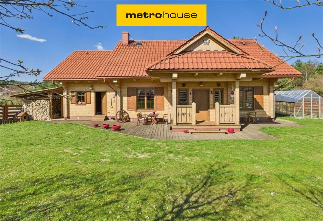 Ekskluzywny dom z bala 274 m2, blisko natury i komfortu Hucisko, Wrzosowa  274m2 Foto 1