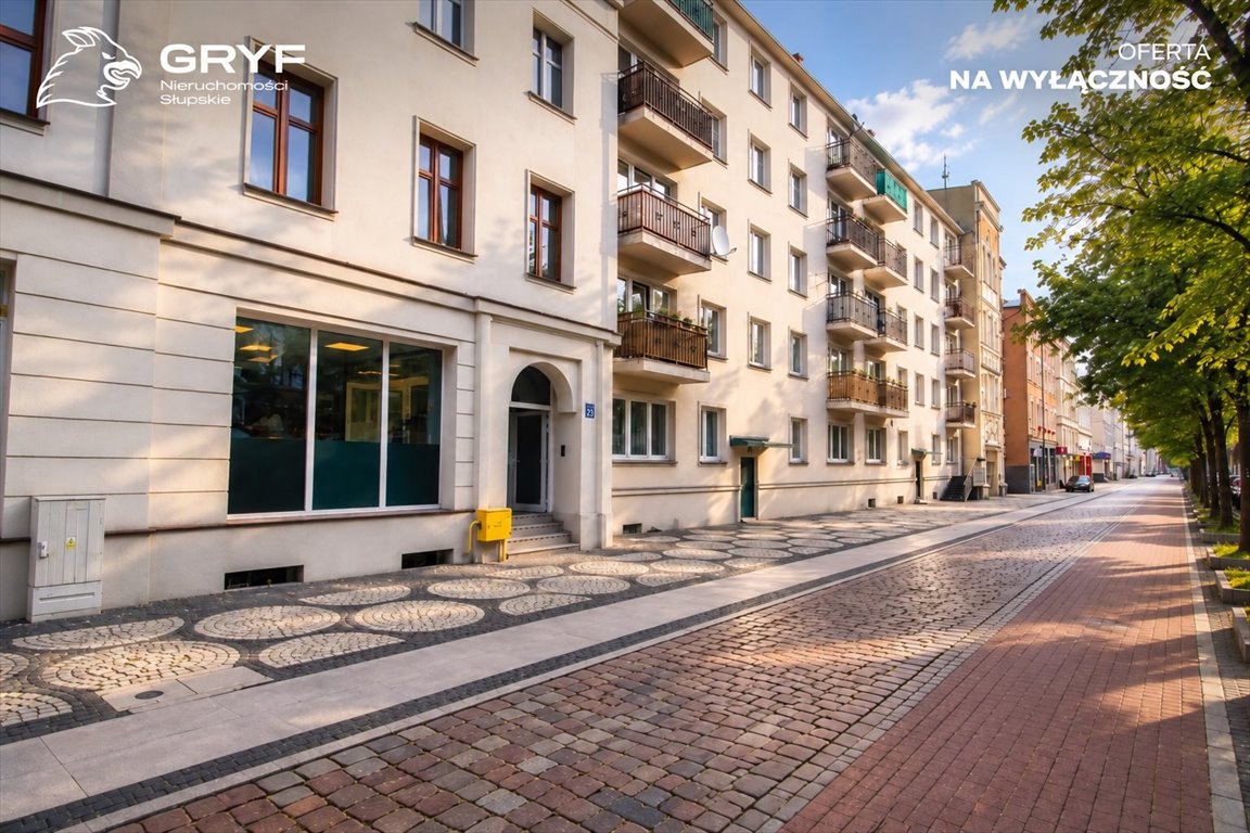Przestronne 69 m² dla firm (5 pokoi, 2 łazienki) w Słupsku Słupsk, Wojska Polskiego  69m2 Foto 1
