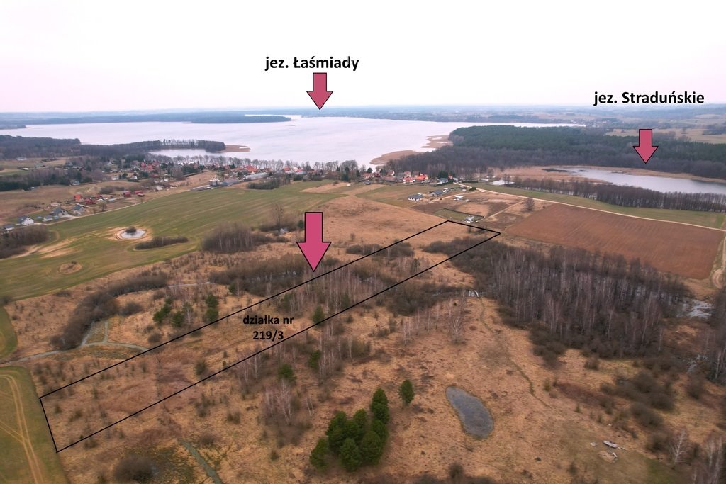 Działka pod 8 domów - blisko jeziora Łaśmiady w Malinówce Malinówka Wielka  26 184m2 Foto 1