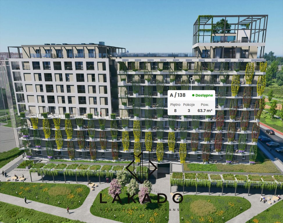 Mieszkanie trzypokojowe na sprzedaż Katowice, Dąbrówka Mała, Wiertnicza  64m2 Foto 1