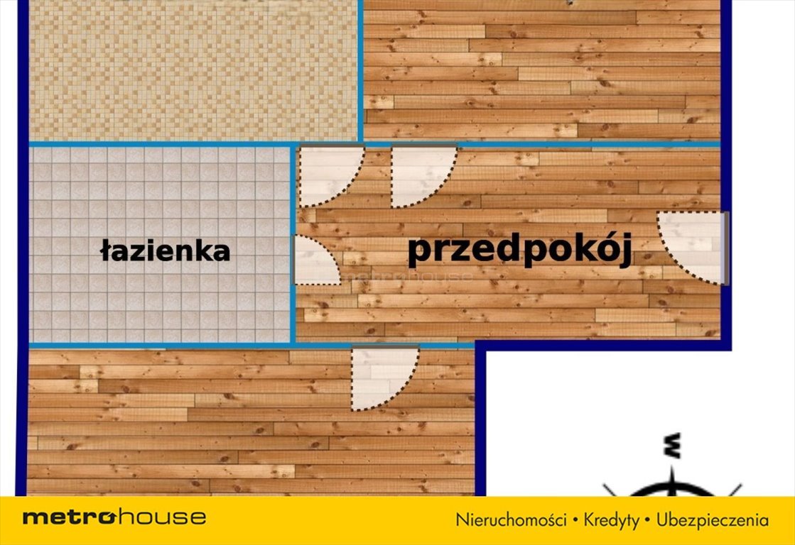 Mieszkanie trzypokojowe na sprzedaż Kraków, Nowa Huta  47m2 Foto 11