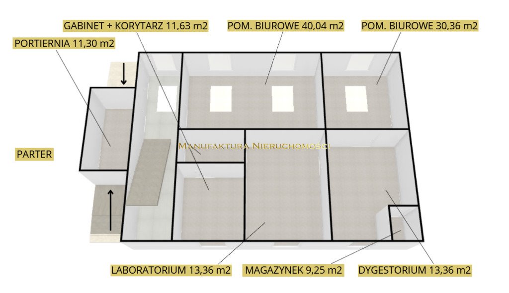 Lokal użytkowy na wynajem Pruszcz Gdański, Zastawna  400m2 Foto 2