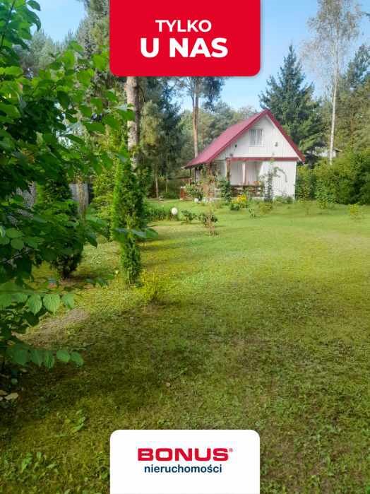 Działka z domem 36m2, las, jezioro, media, spokój Piaski Duchowne  690m2 Foto 1