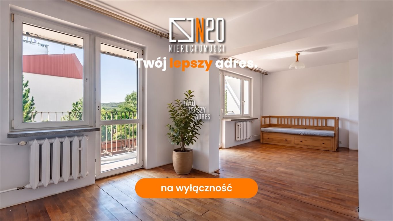 Mieszkanie 51 m² z dużym balkonem i potencjałem aranżacyjnym polecam! Kraków, Bronowice, Juliusza Lea  51m2 Foto 1