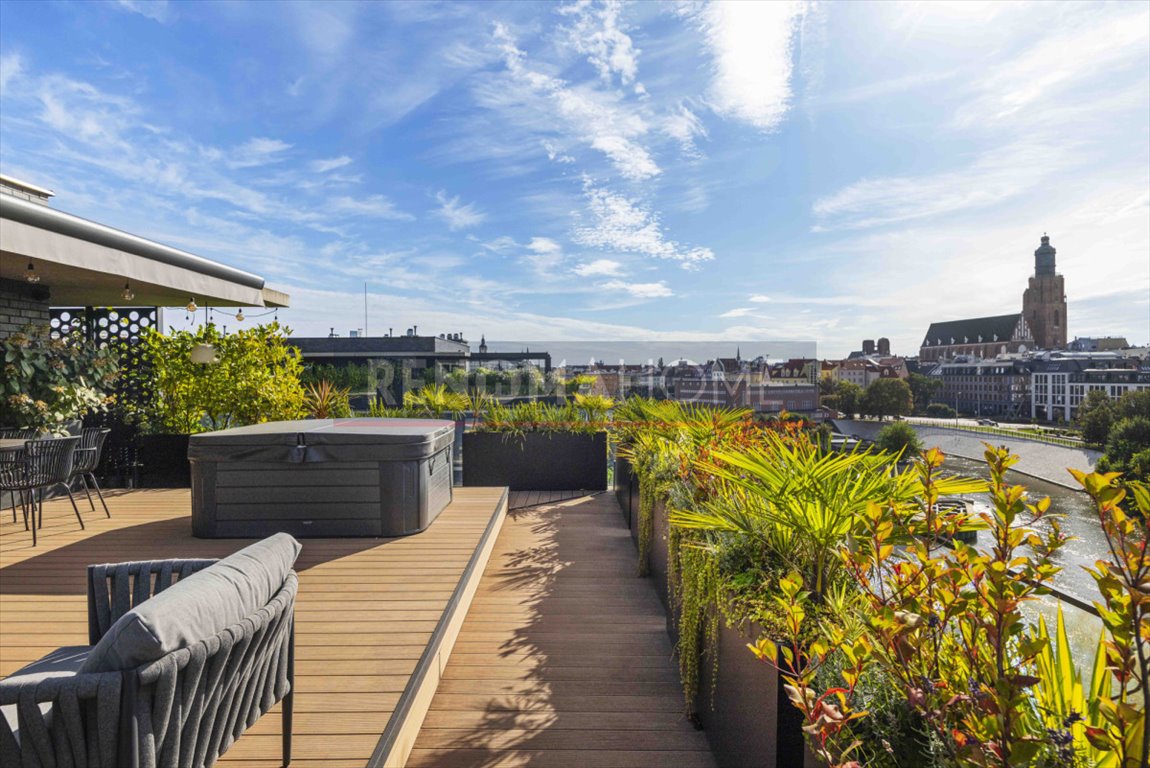 Luksusowy apartament 115 m2 z tarasem i widokiem na Odrę Wrocław, Śródmieście, Księcia Witolda  115m2 Foto 1