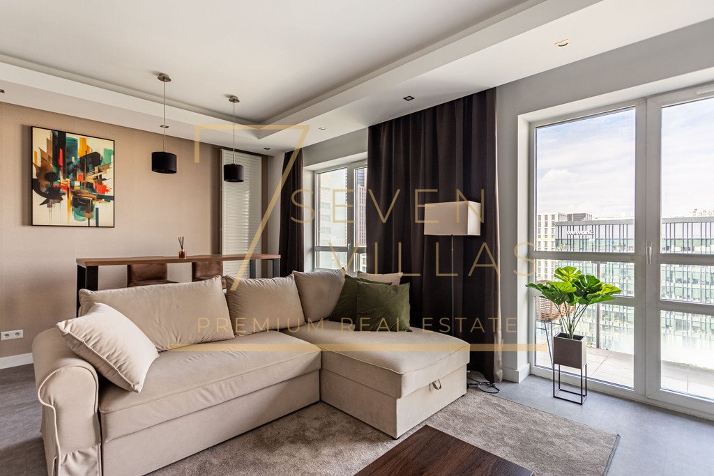 Apartament 52 m2 z panoramicznym widokiem na Warszawę Warszawa, Grzybowska  52m2 Foto 1