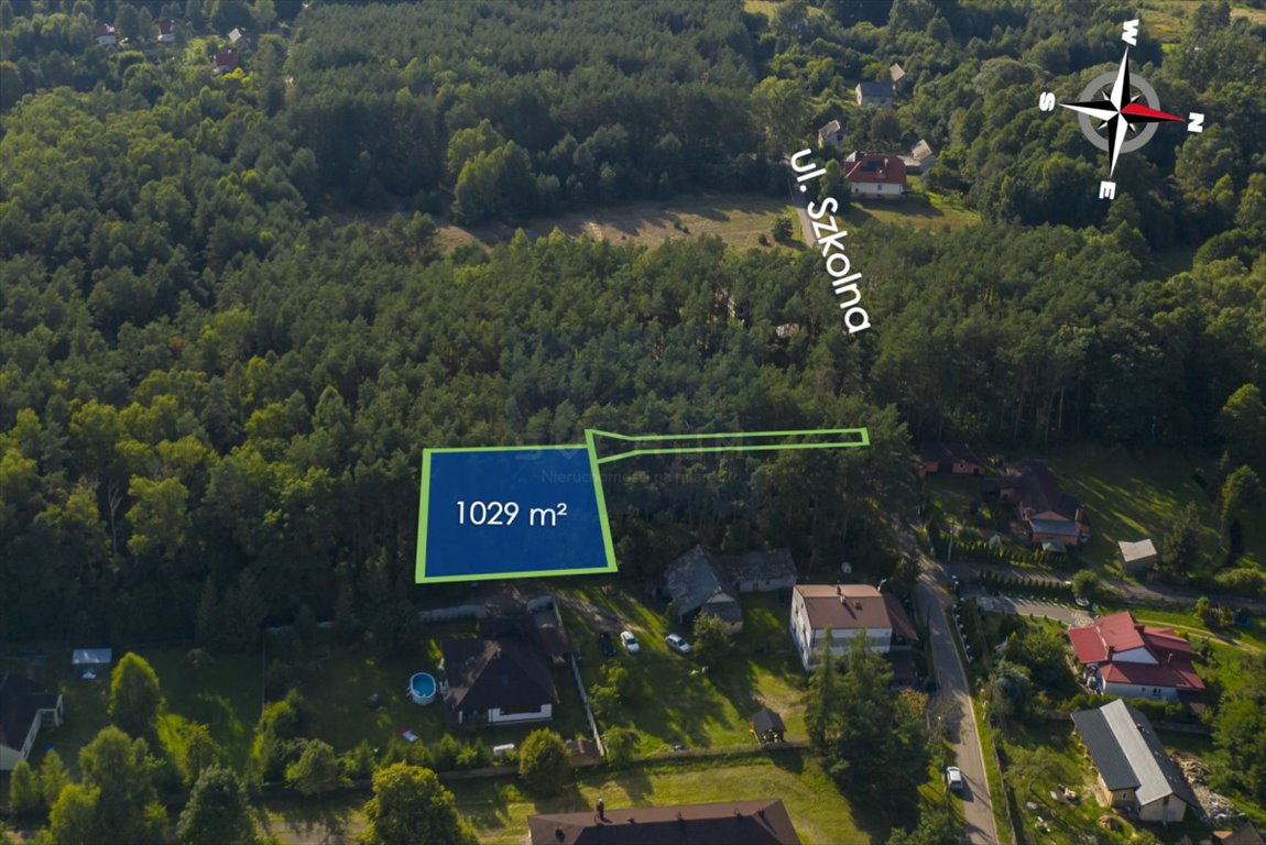 Działka przemysłowo-handlowa na sprzedaż Ostrów, Szkolna  1 030m2 Foto 1