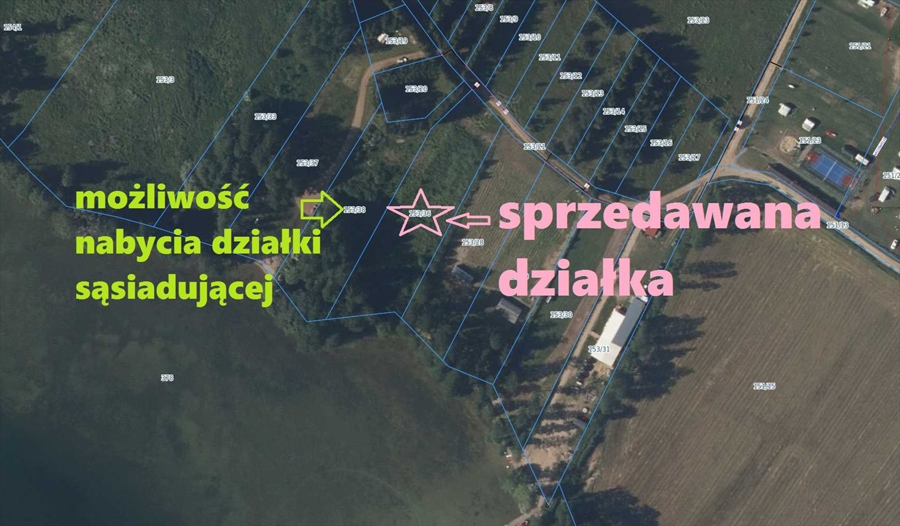 Działka budowlana na sprzedaż Pozezdrze, Harsz  3 766m2 Foto 11