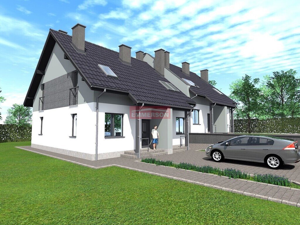 Nowoczesny segment 80 m² z ogródkiem i miejscem polecam Wrząsowice  80m2 Foto 1