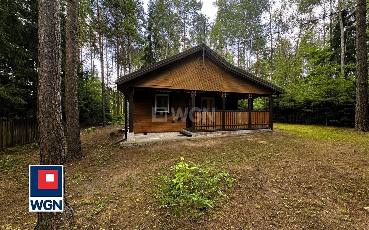 Urokliwy domek z bali nad Zalewem Siemianówka, 49 m2 Nowa Łuka, Jesionowa  49m2 Foto 1