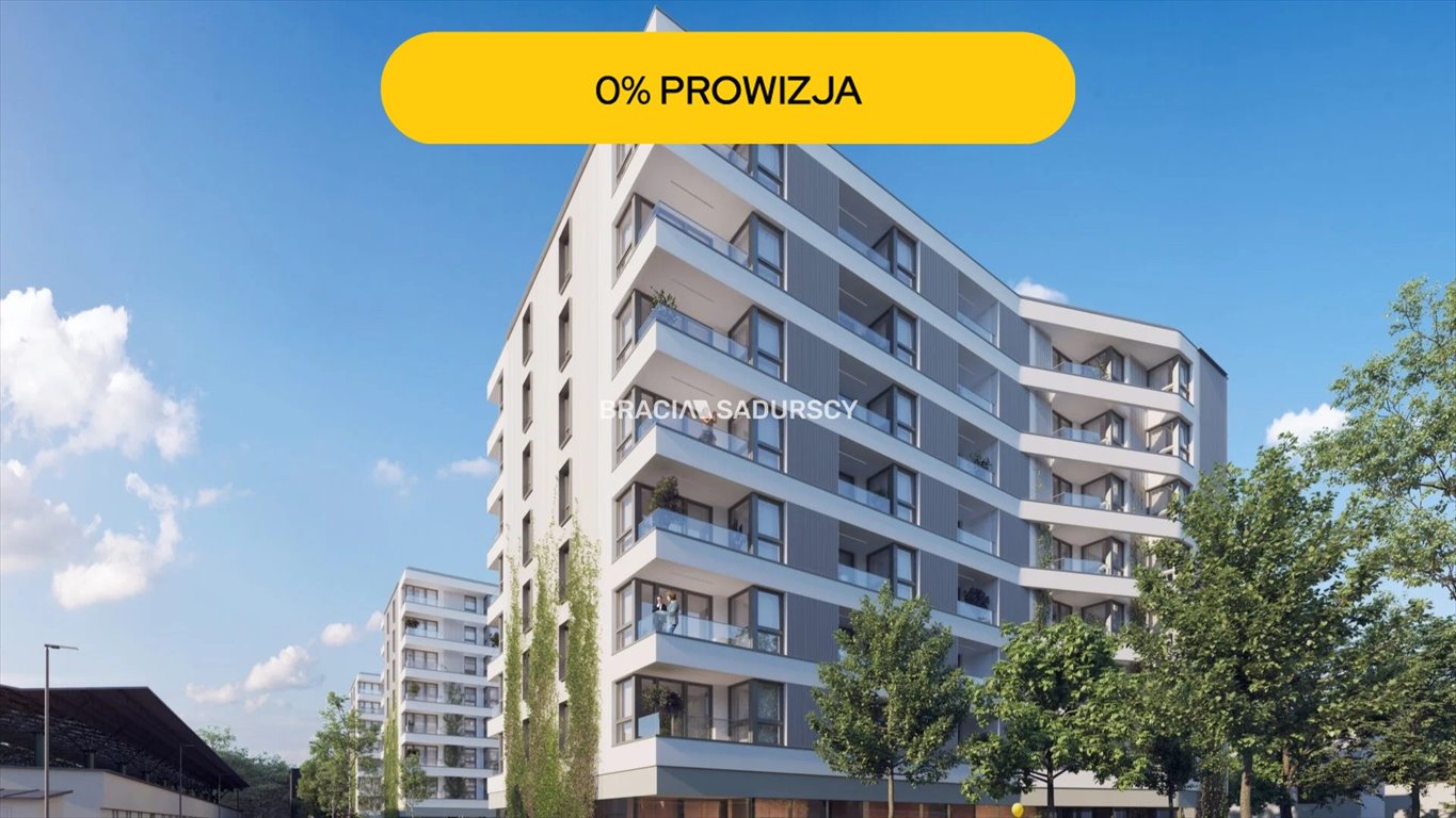 Na sprzedaż nowoczesne 3-pokojowe mieszkanie z balkonem w Krakowie Kraków, Prądnik Biały, Prądnik Biały, Imbramowska  66m2 Foto 1