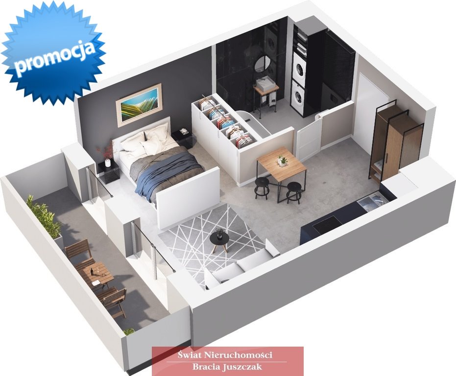 Na sprzedaż 32,4 m² z loggią w centrum Wrocławia Wrocław, Szczepin, Szczepin  32m2 Foto 1