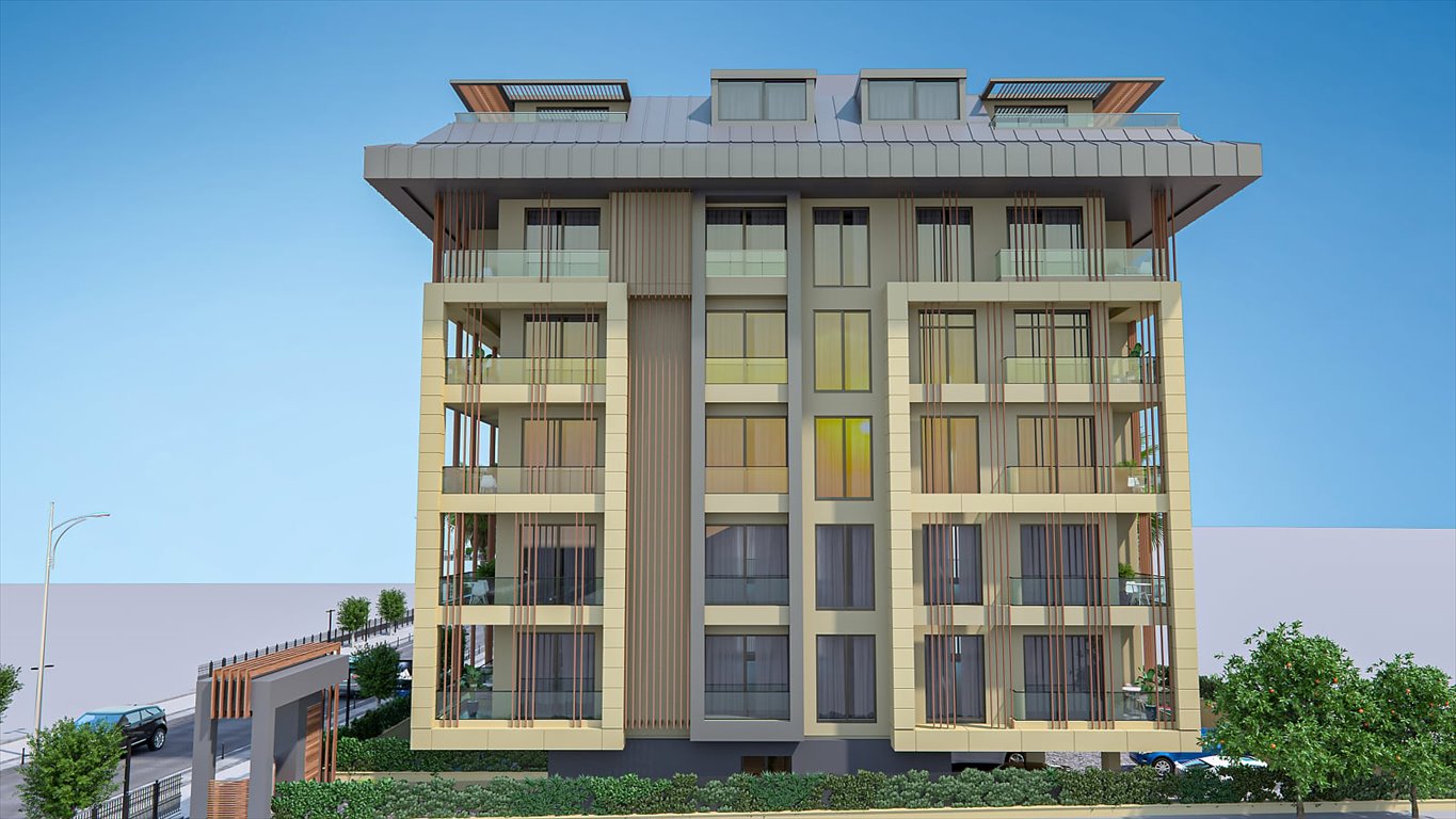 Widok na Zamek i Morze! Nowoczesne 58 m² w Alanyi Turcja, Alanya, Güller Pınarı, Alanya, Antalya  58m2 Foto 1