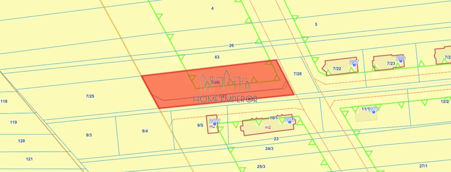 Działka komercyjna na sprzedaż Warszawa, Wawer, Sadul, Mrówcza  1 736m2 Foto 1