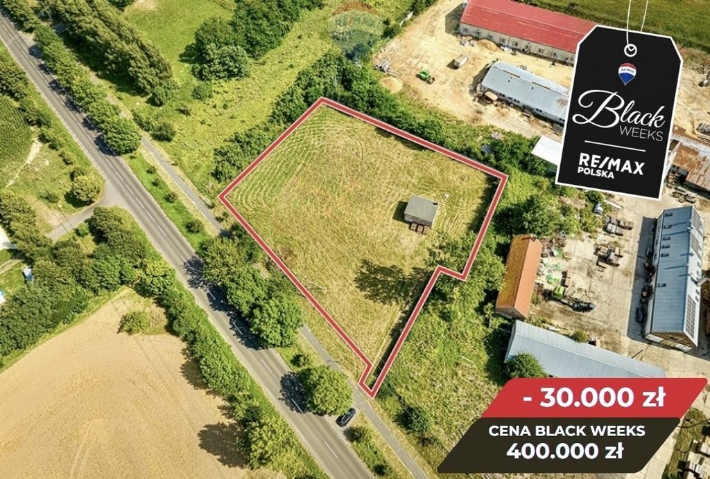 Działka inwestycyjna na sprzedaż Żubrów  3 745m2 Foto 1