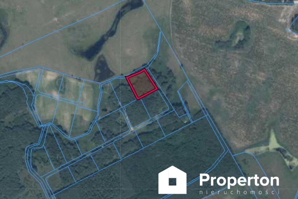 Działka 3 099 m² pod dom z panelami fotowoltaicznymi Samagowo  3 099m2 Foto 1