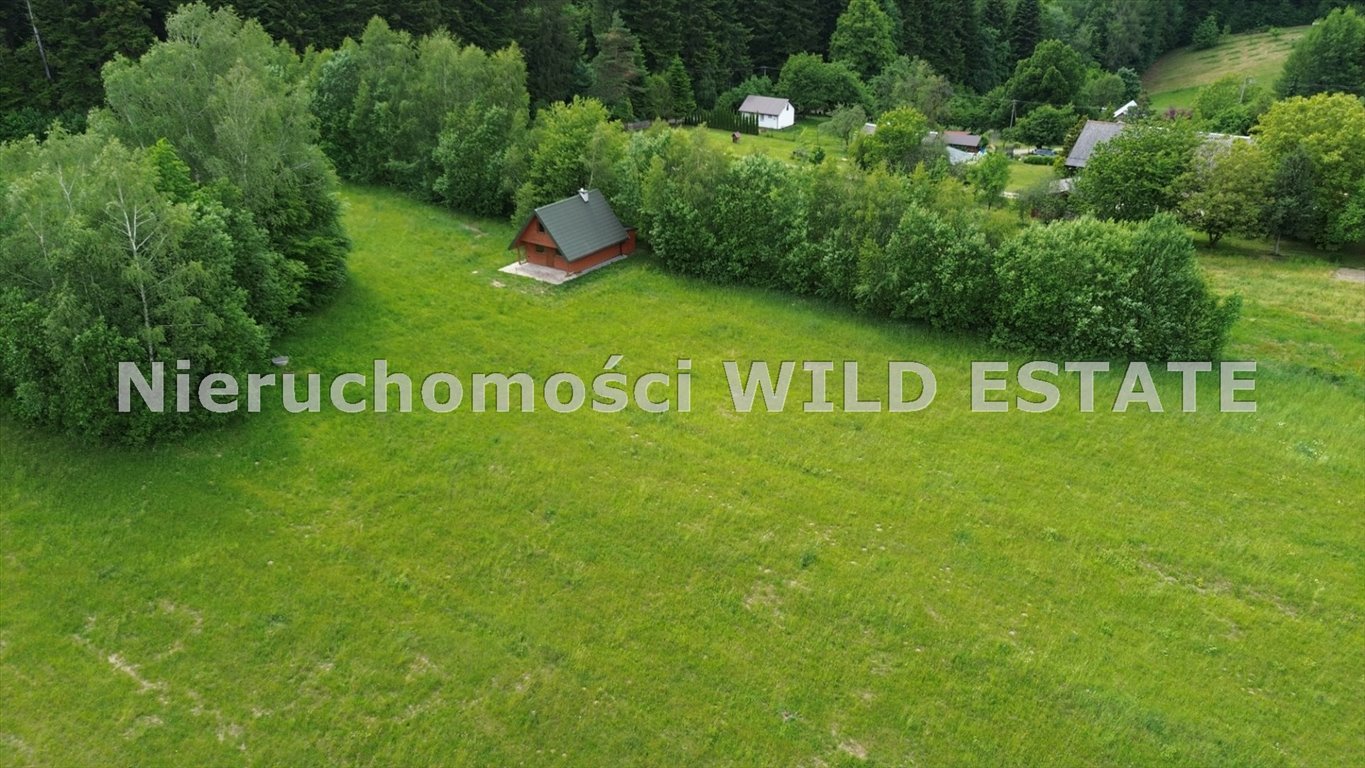 Działka z pozwoleniem i domkiem w Bieszczadach – idealna inwestycja Olszanica, Orelec  11 163m2 Foto 1